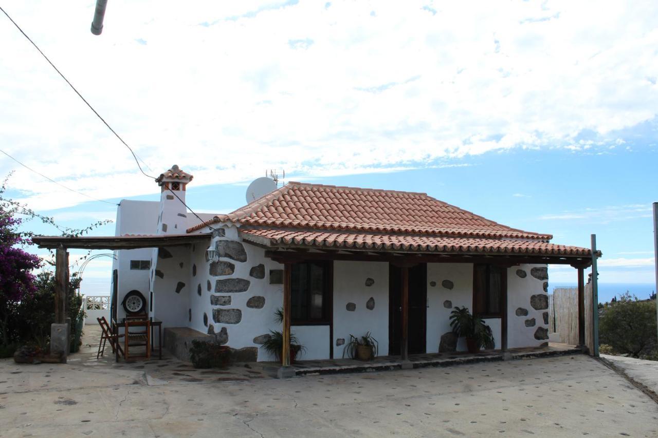 Vivienda Vacacional Capellania Con Piscina Tijarafe Exterior foto