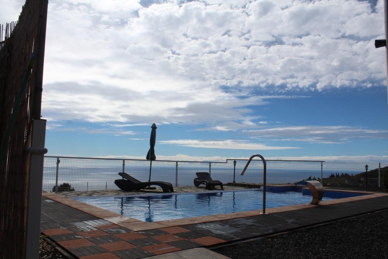 Vivienda Vacacional Capellania Con Piscina Tijarafe Exterior foto