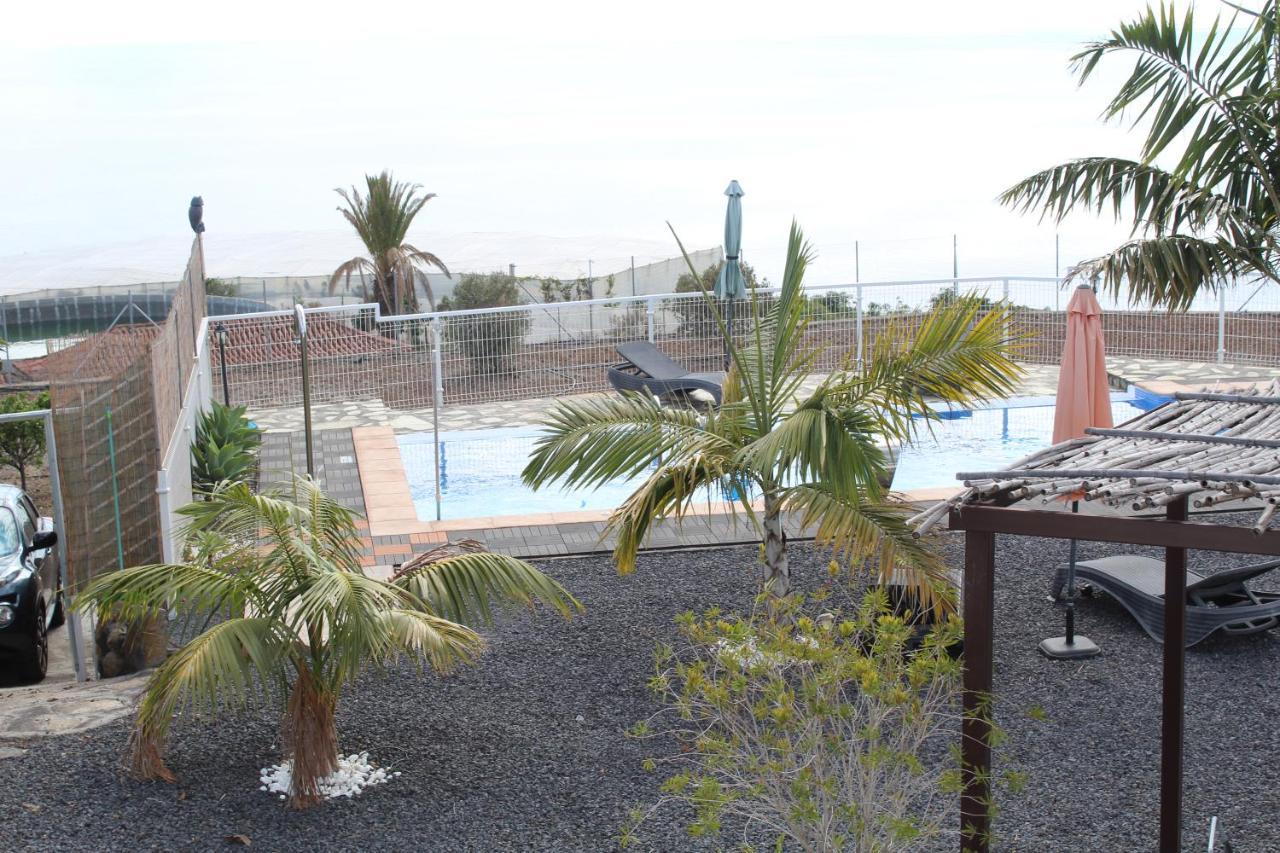 Vivienda Vacacional Capellania Con Piscina Tijarafe Exterior foto